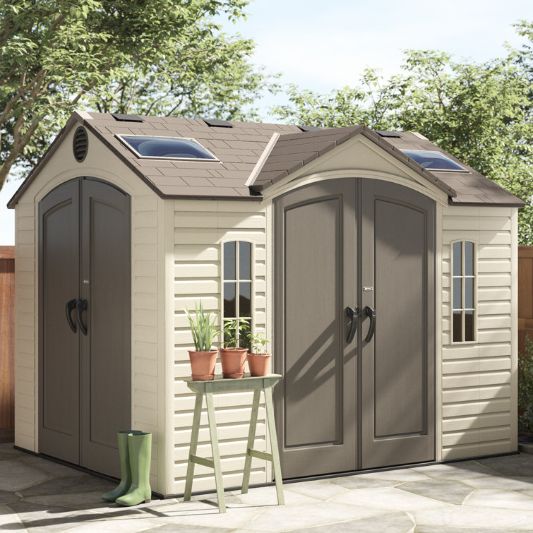 Plastic sheds on sale